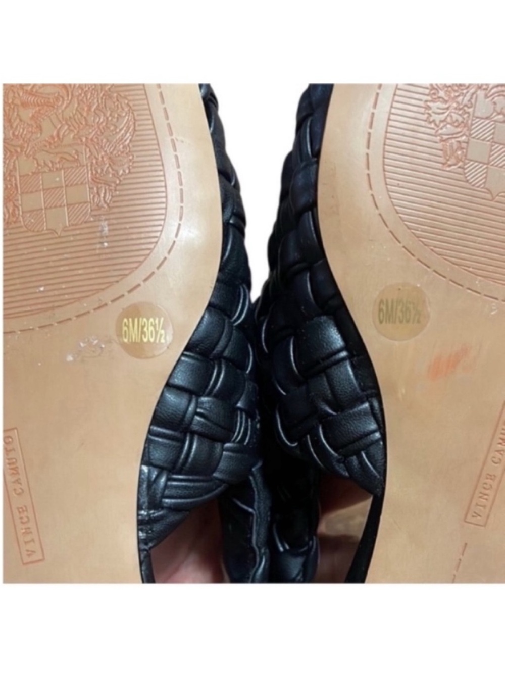Vince Camuto LASINT Black Braided Slingback Flat Mule
Shoes Size 6 - Picture 12 of 12